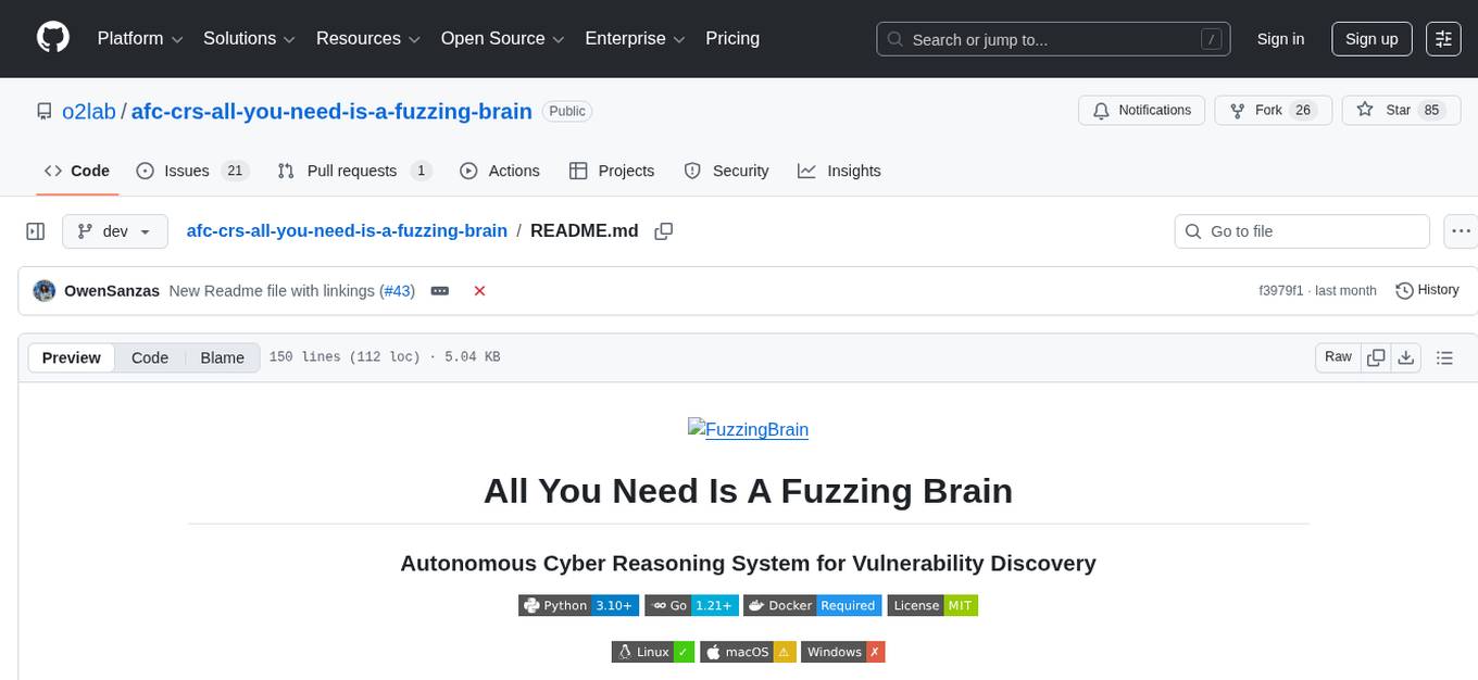 afc-crs-all-you-need-is-a-fuzzing-brain Screenshot