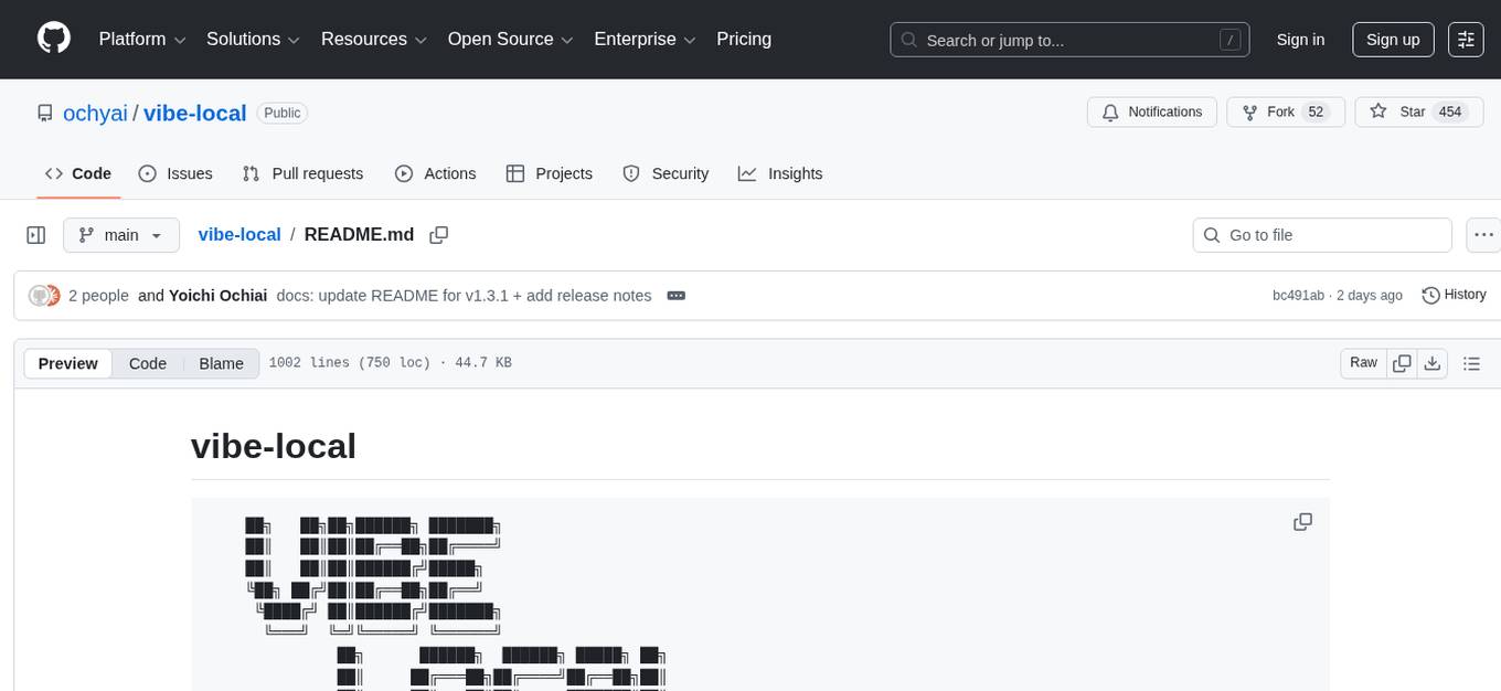 vibe-local Screenshot