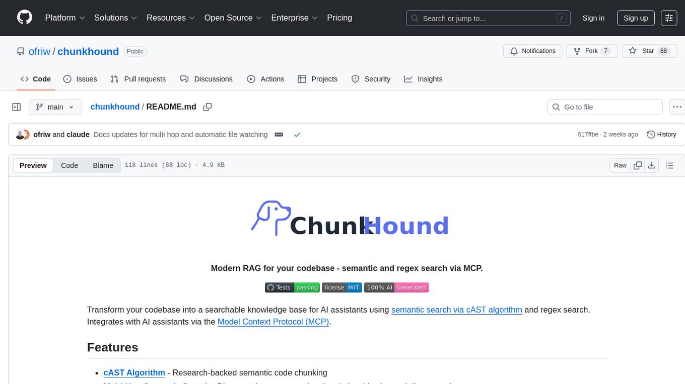 chunkhound Screenshot