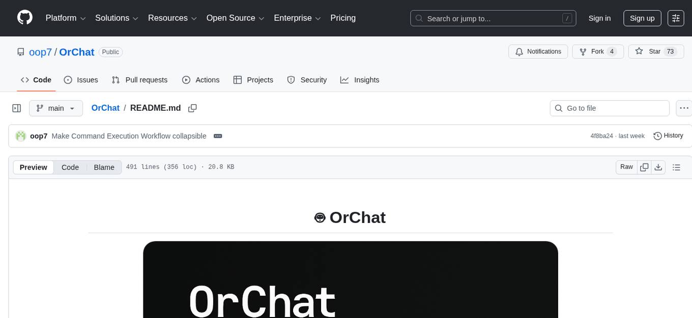 OrChat Screenshot