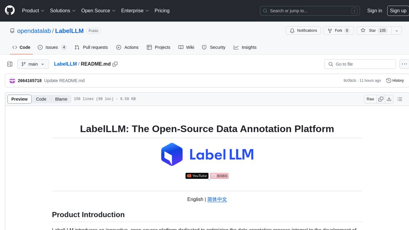 LabelLLM Screenshot