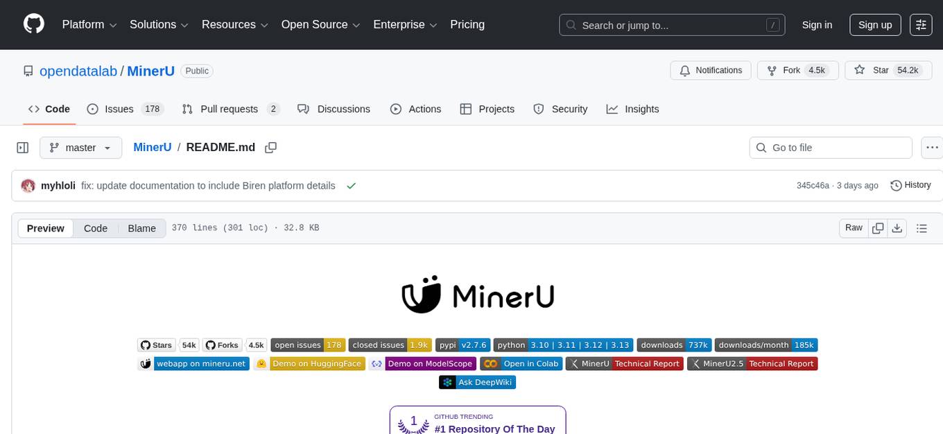 MinerU Screenshot