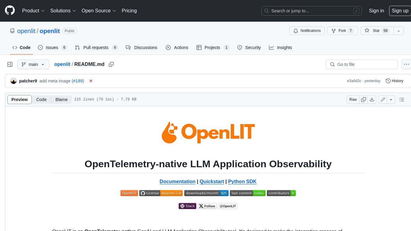 openlit Screenshot