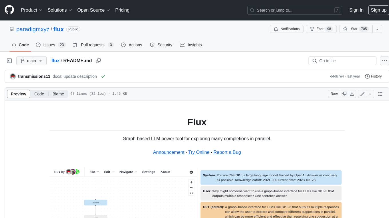 flux Screenshot