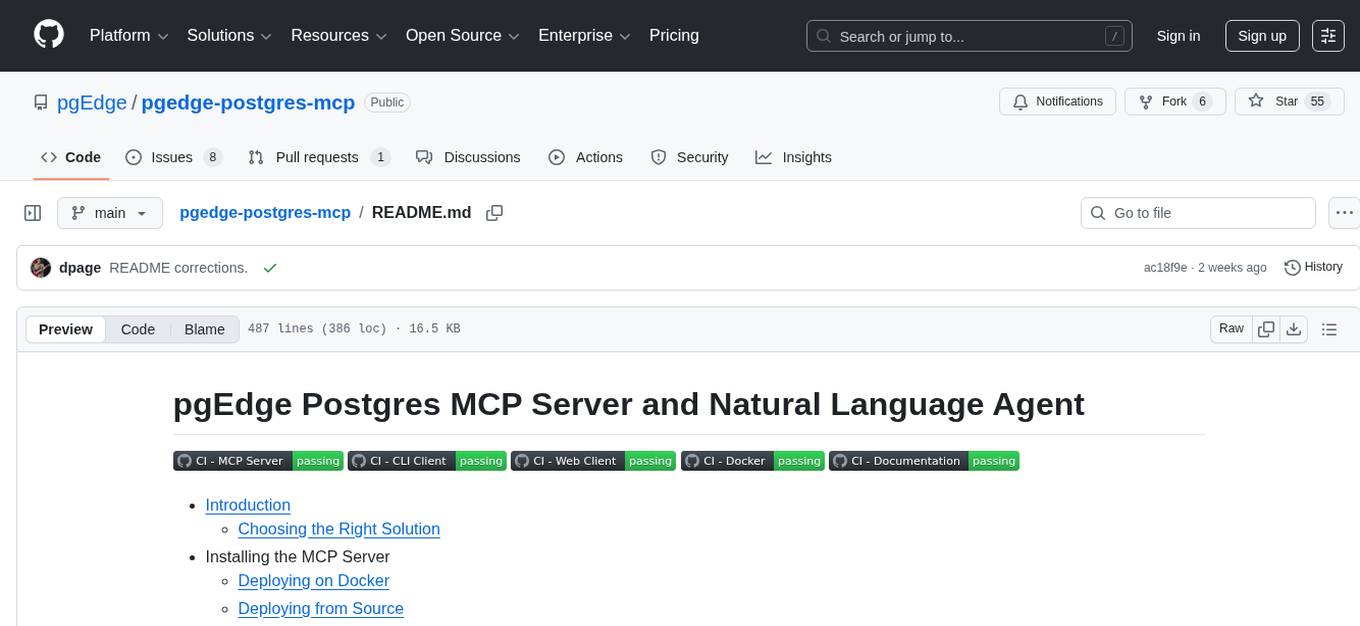 pgedge-postgres-mcp Screenshot