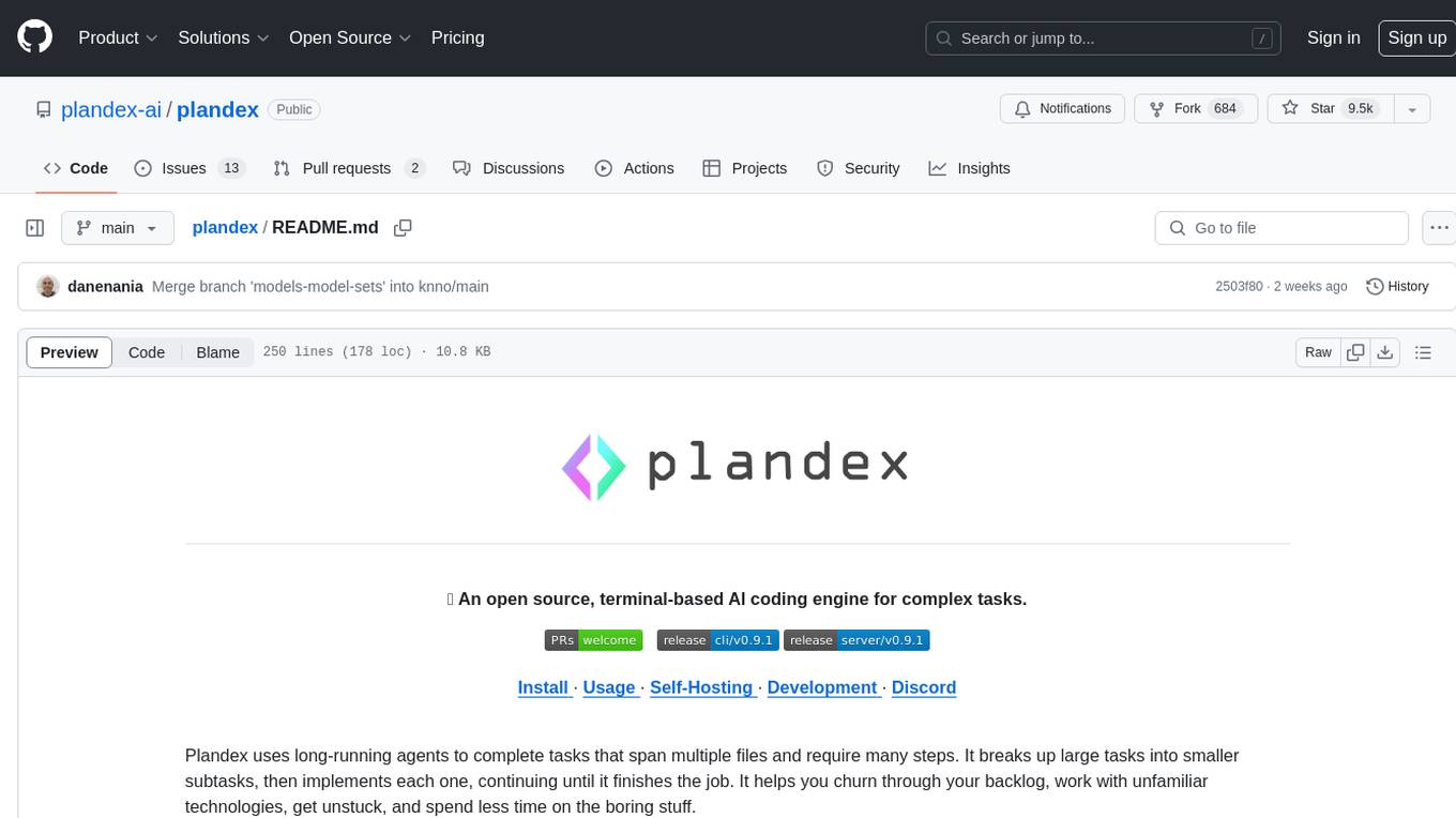 plandex Screenshot