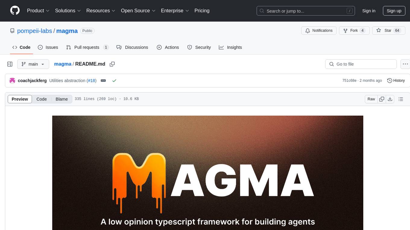 magma Screenshot