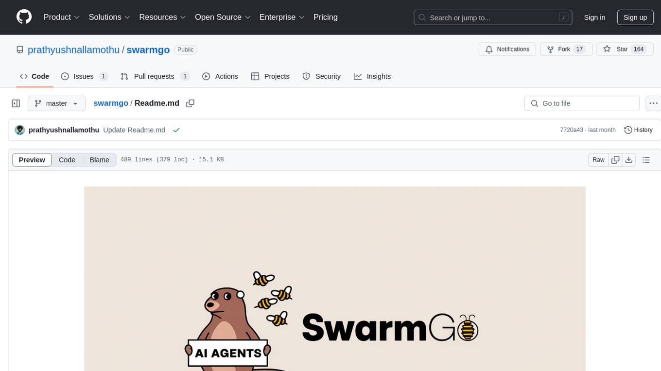 swarmgo Screenshot