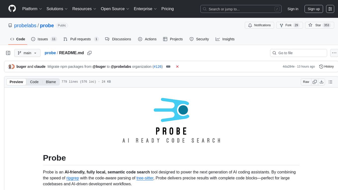 probe Screenshot