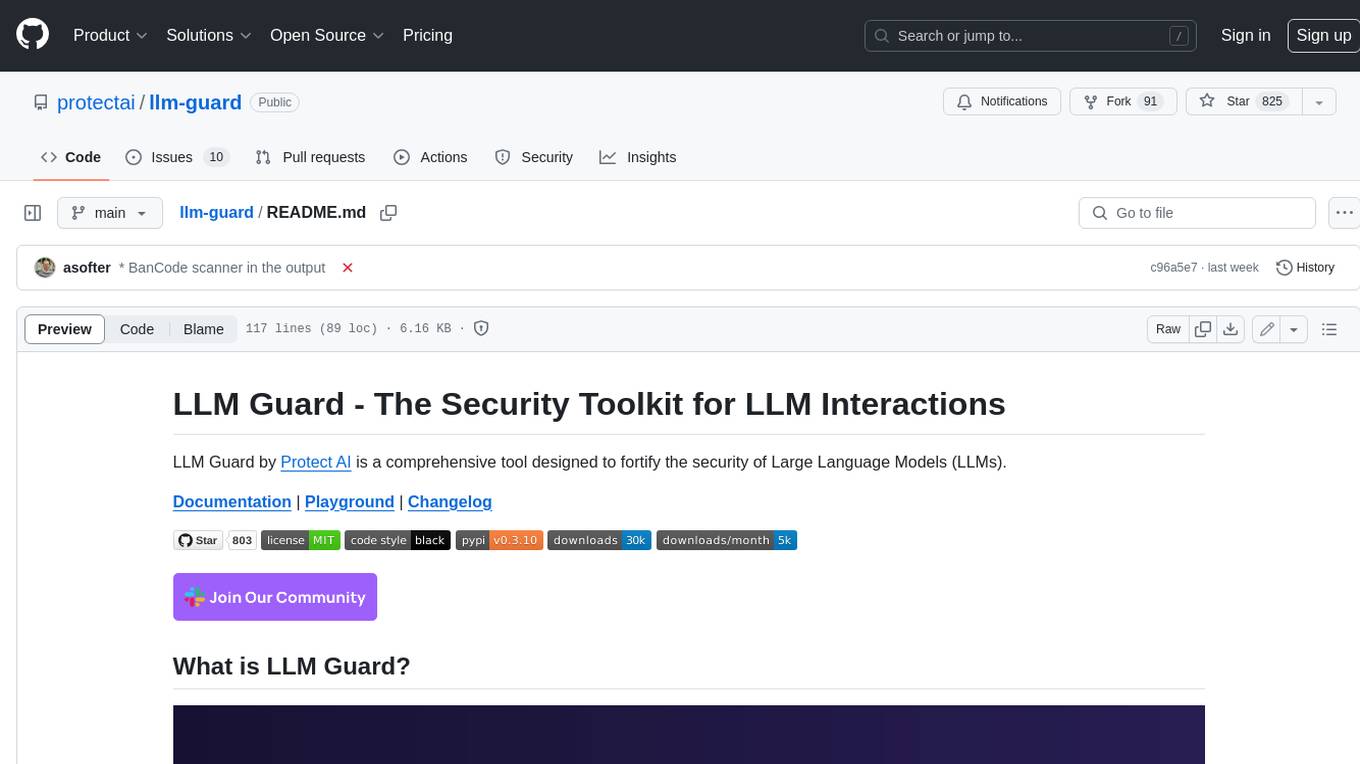 llm-guard Screenshot