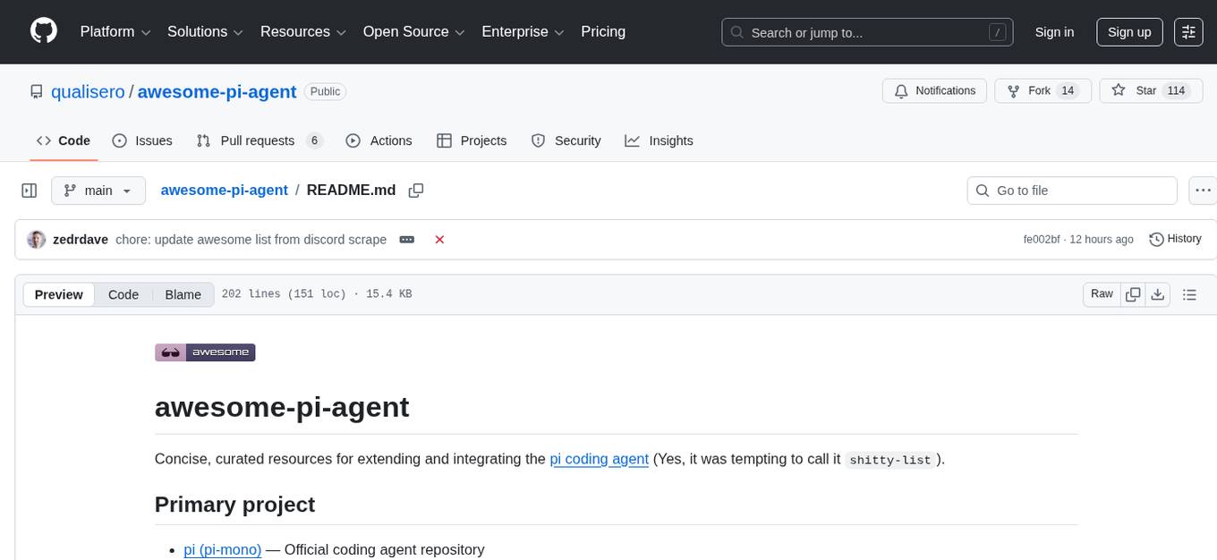 awesome-pi-agent Screenshot