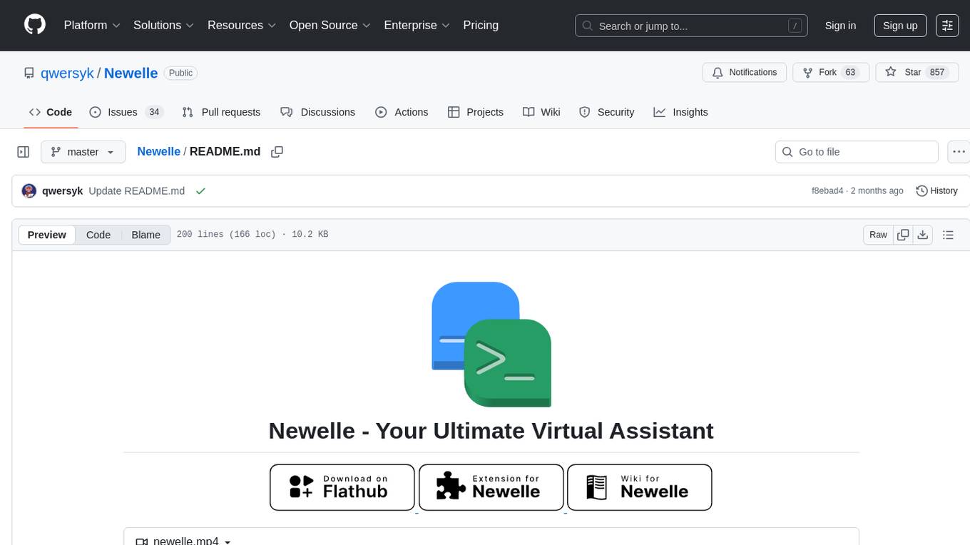 Newelle Screenshot