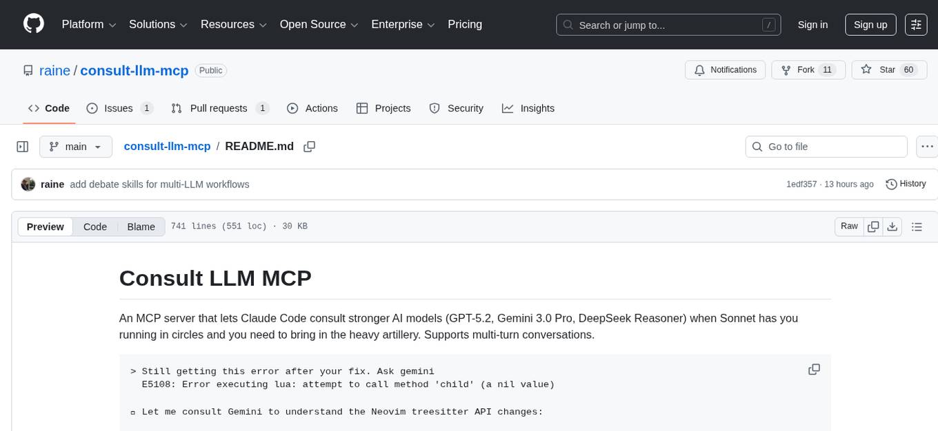 consult-llm-mcp Screenshot