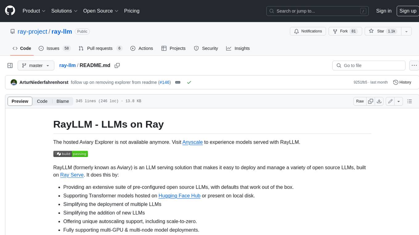 ray-llm Screenshot