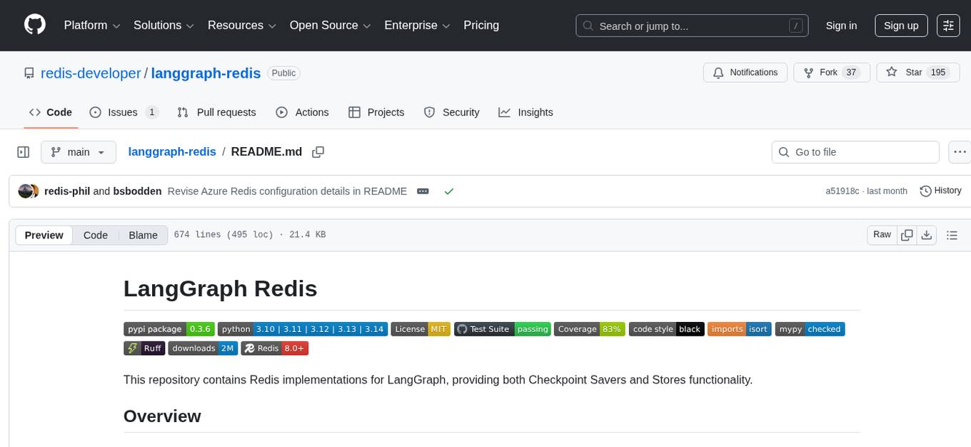 langgraph-redis Screenshot