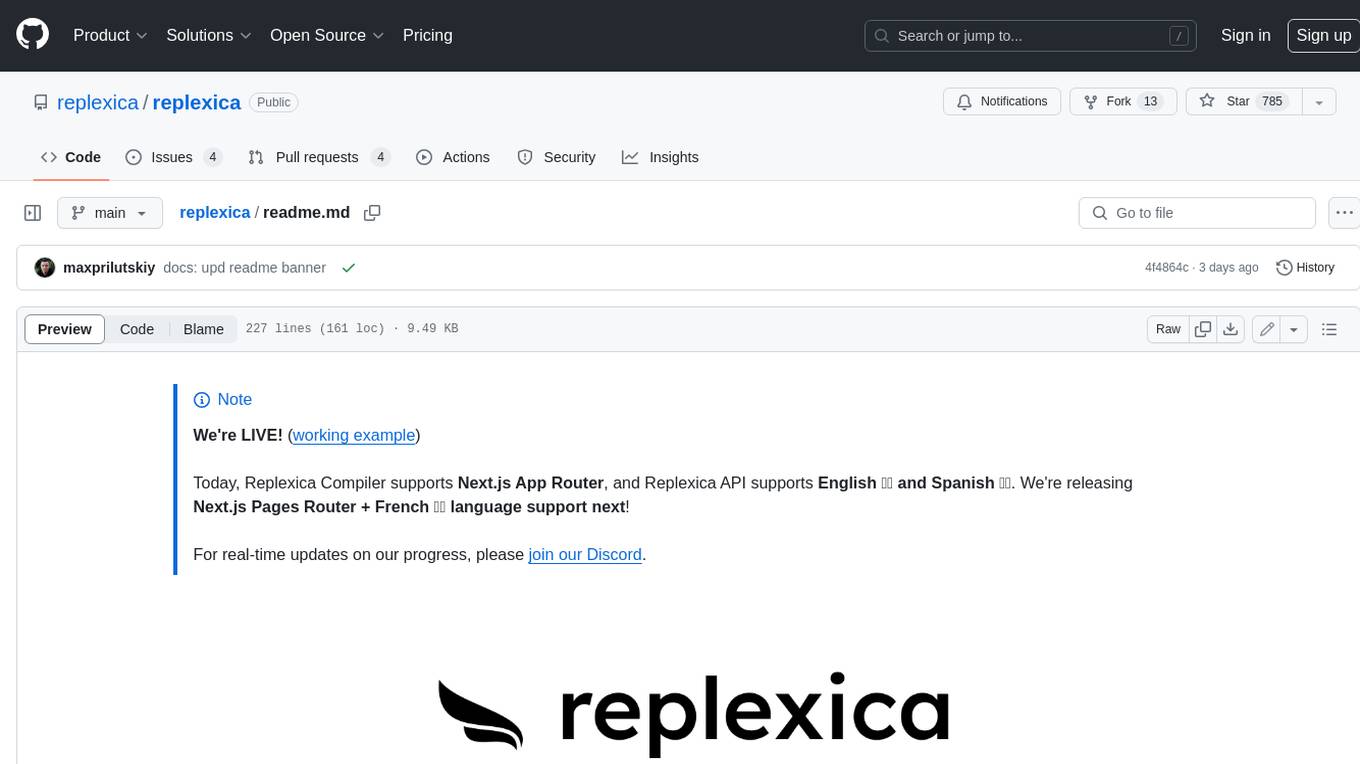 replexica Screenshot