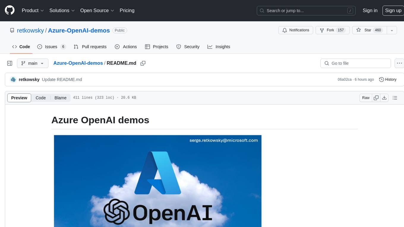 Azure-OpenAI-demos Screenshot