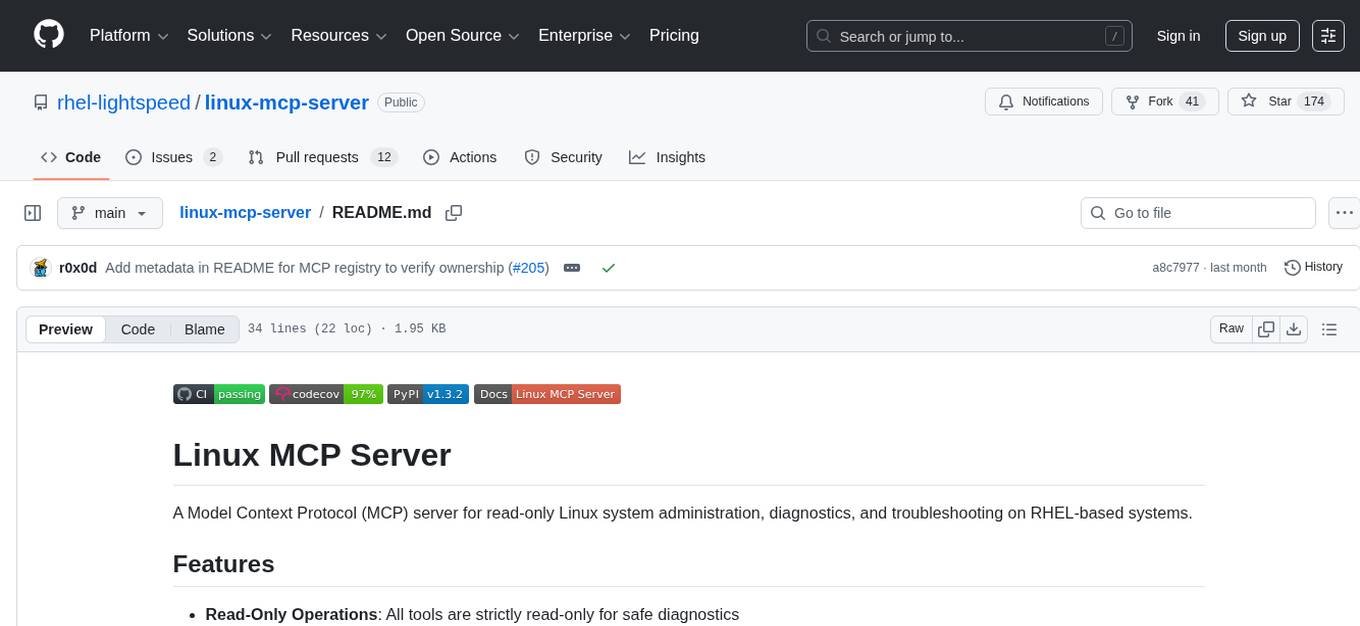 linux-mcp-server Screenshot