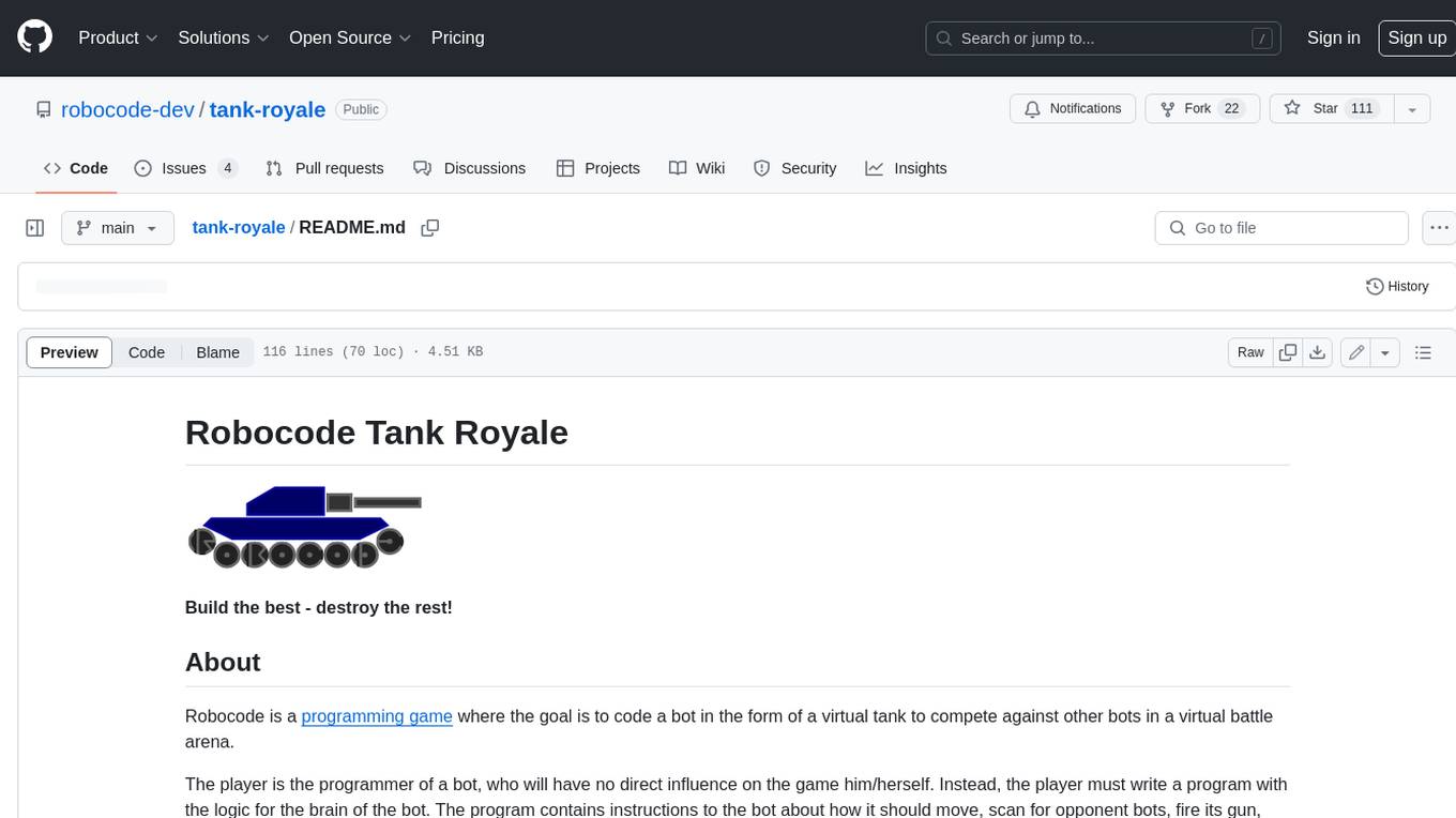 tank-royale Screenshot