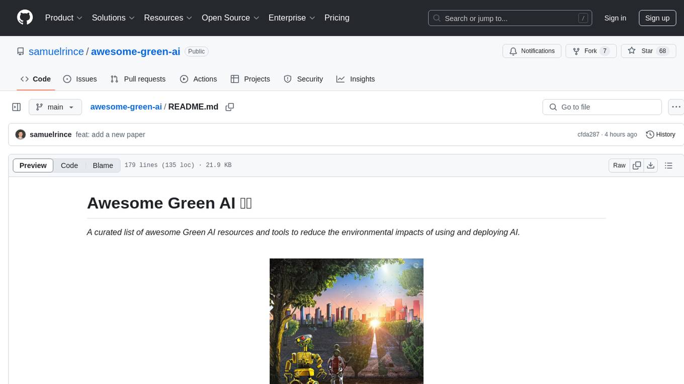 awesome-green-ai Screenshot