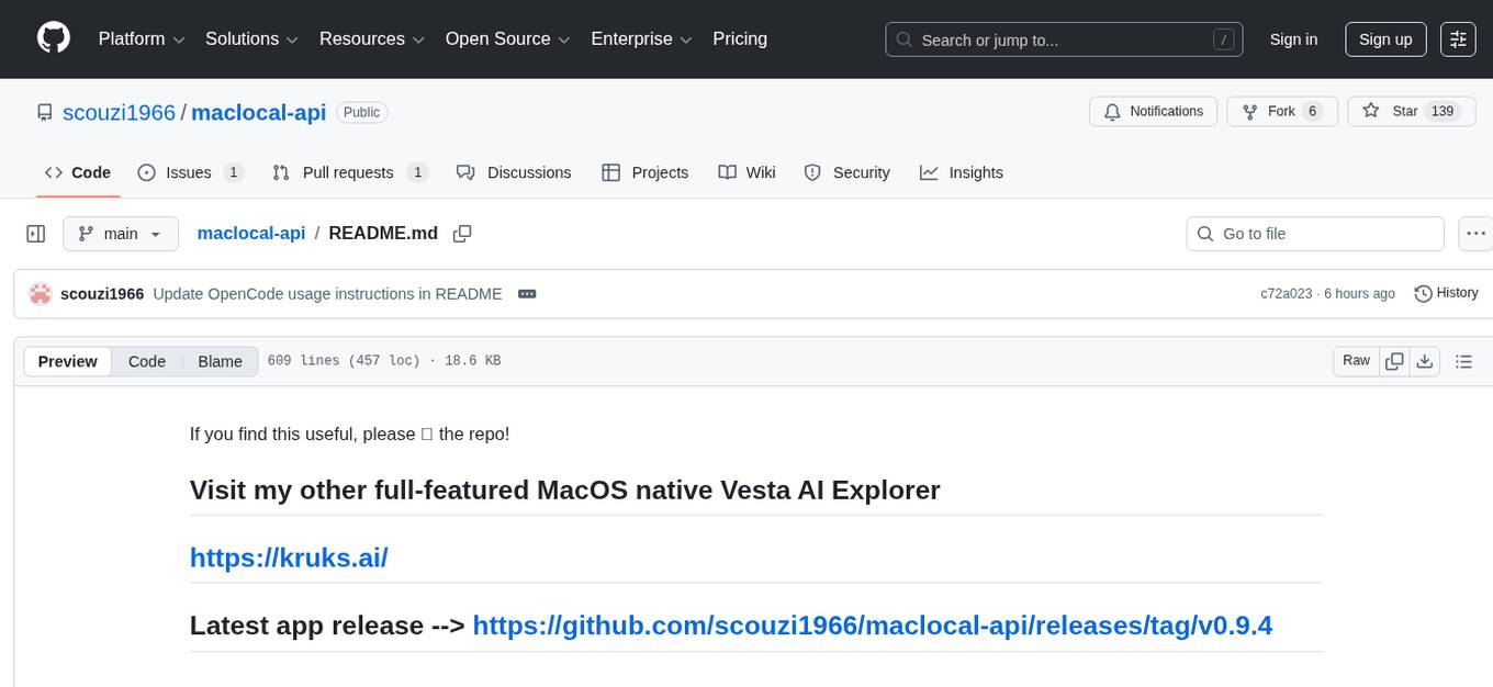 maclocal-api Screenshot