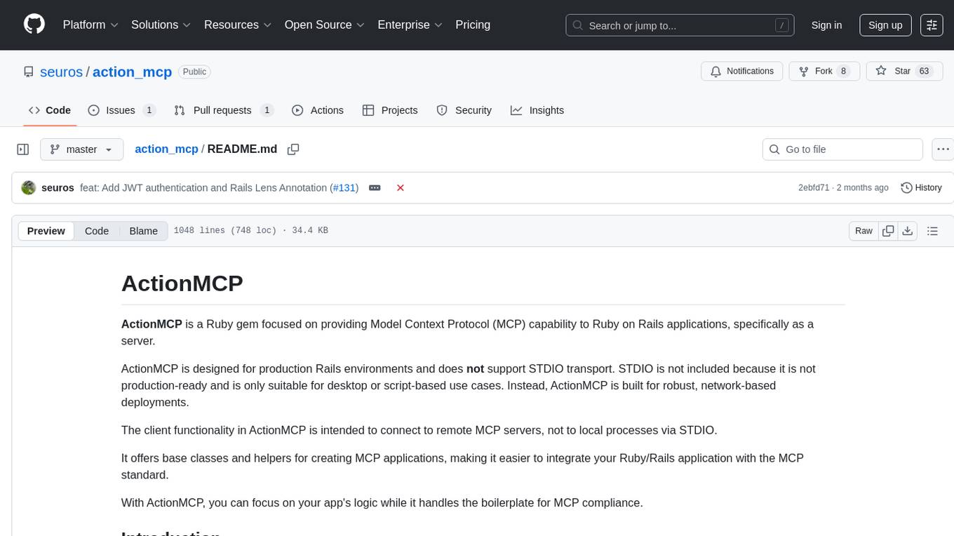 action_mcp Screenshot