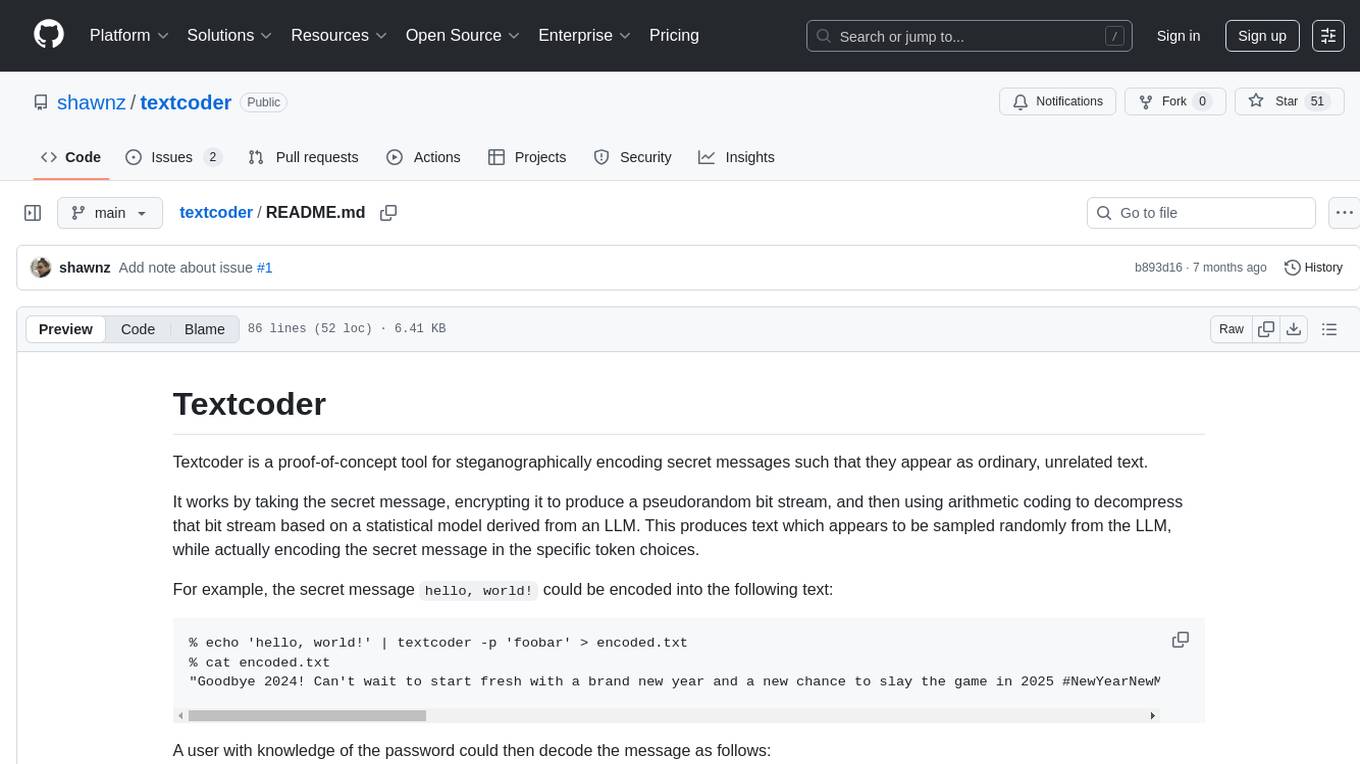 textcoder Screenshot