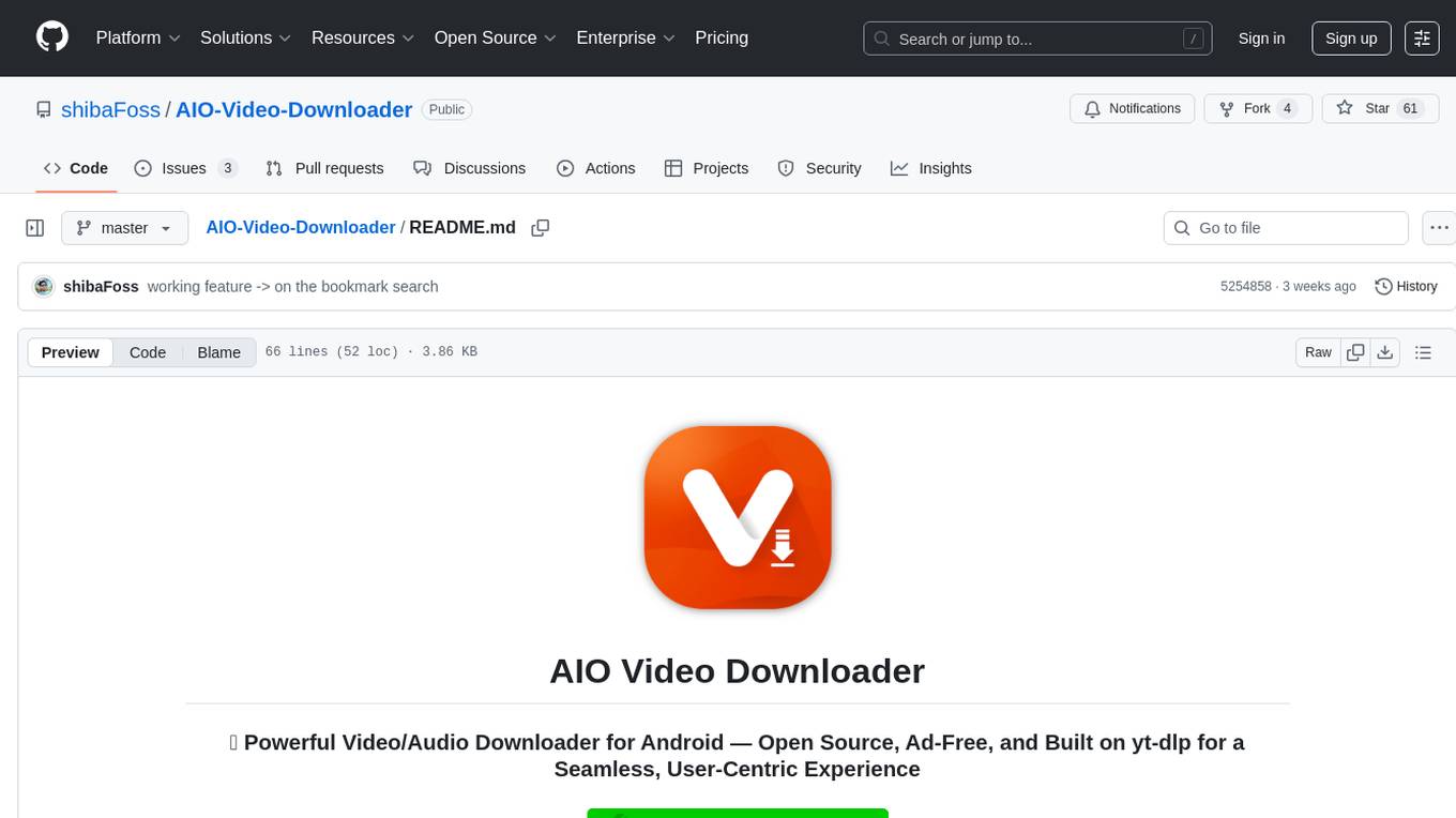 AIO-Video-Downloader Screenshot