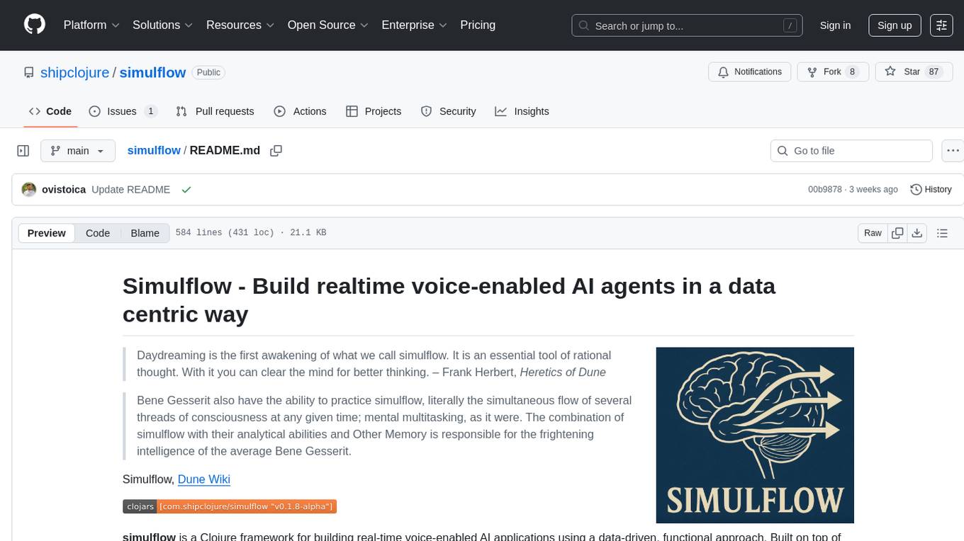 simulflow Screenshot