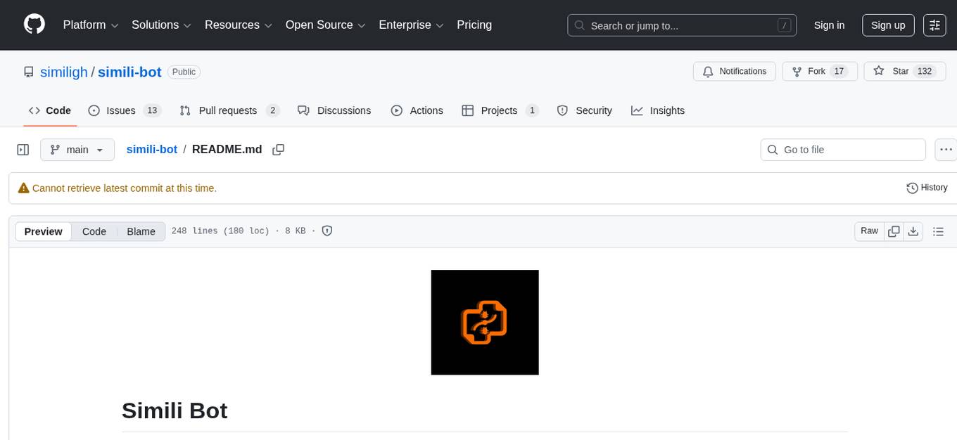 simili-bot Screenshot