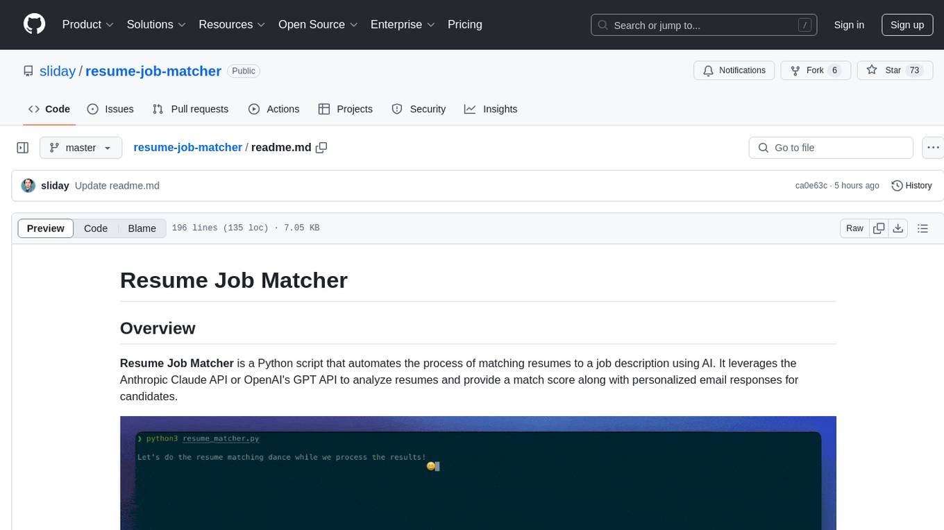 resume-job-matcher Screenshot