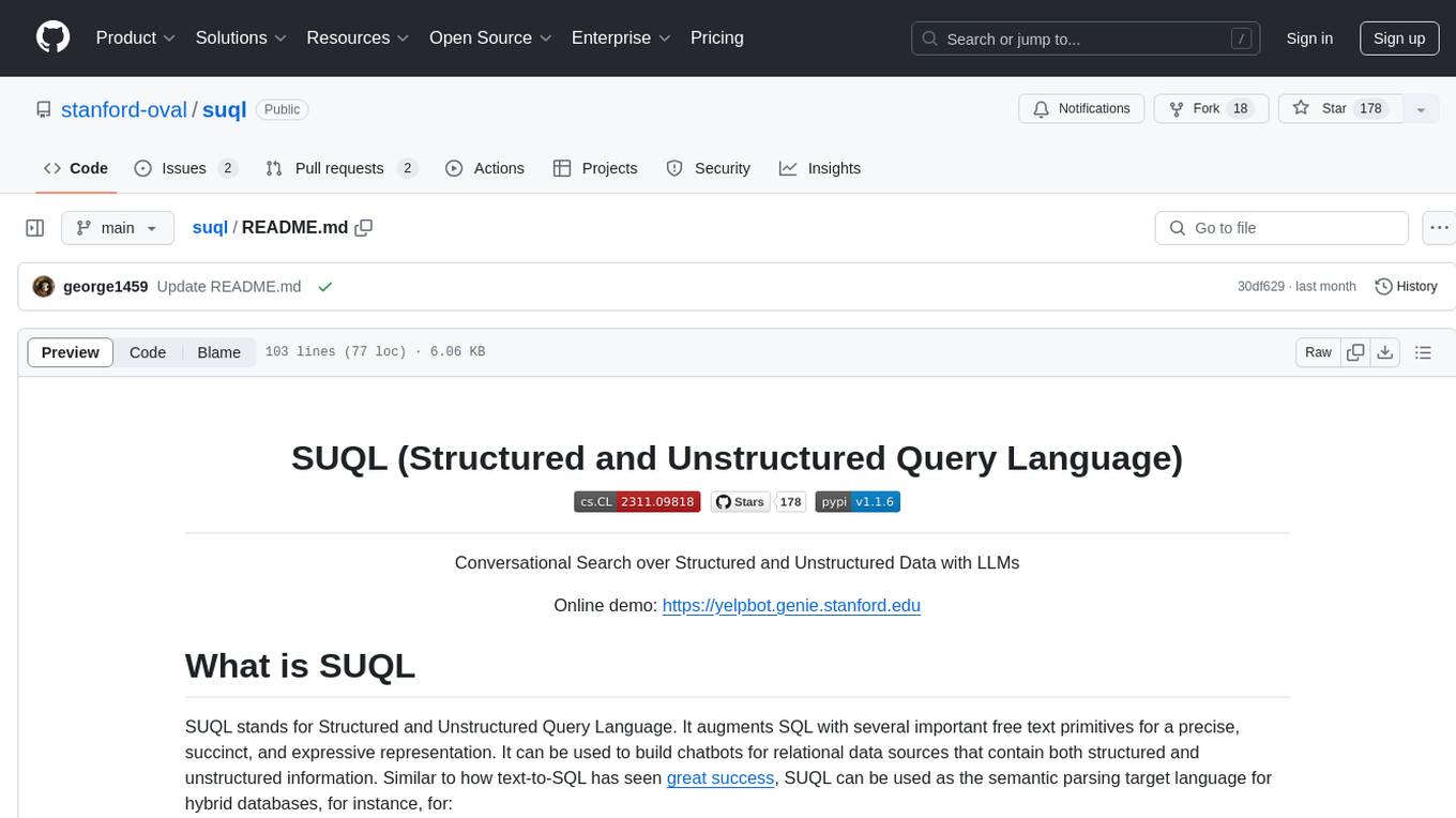 suql Screenshot