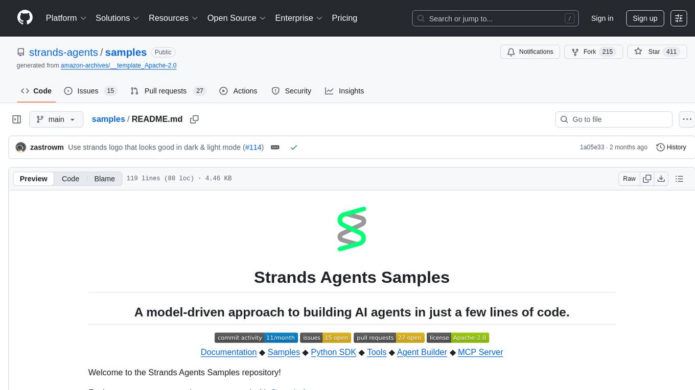 samples Screenshot