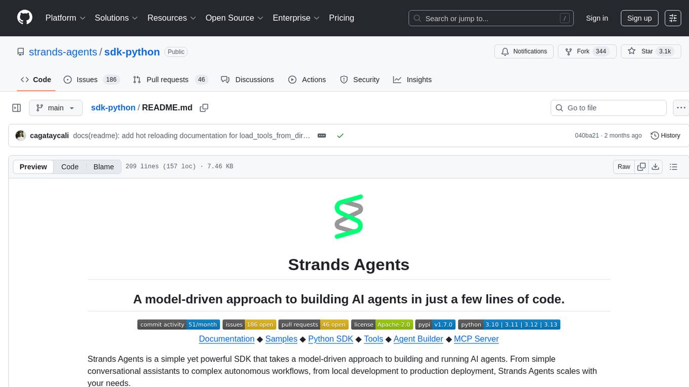 sdk-python Screenshot