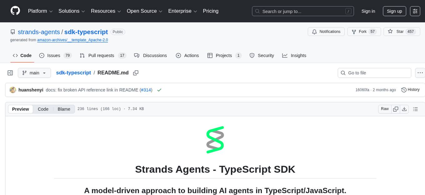 sdk-typescript Screenshot