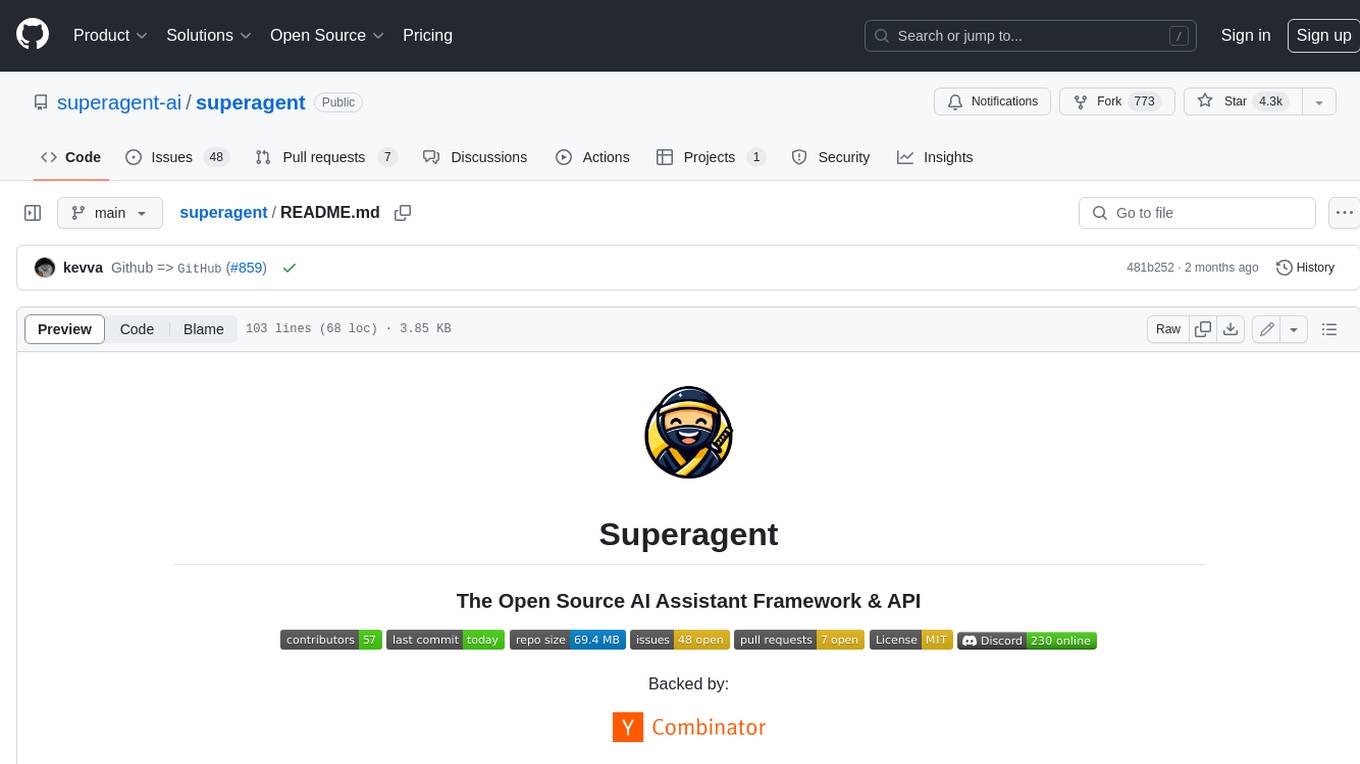 superagent Screenshot