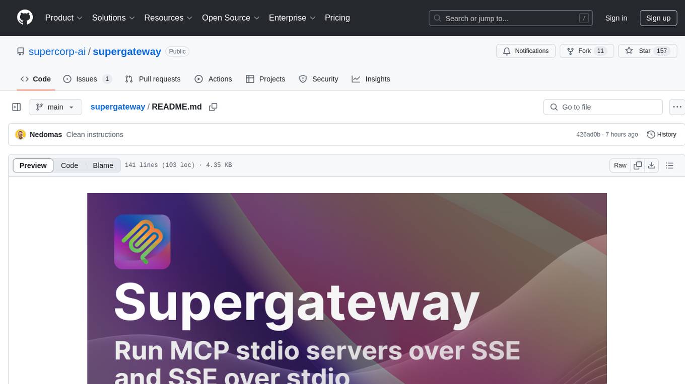 supergateway Screenshot