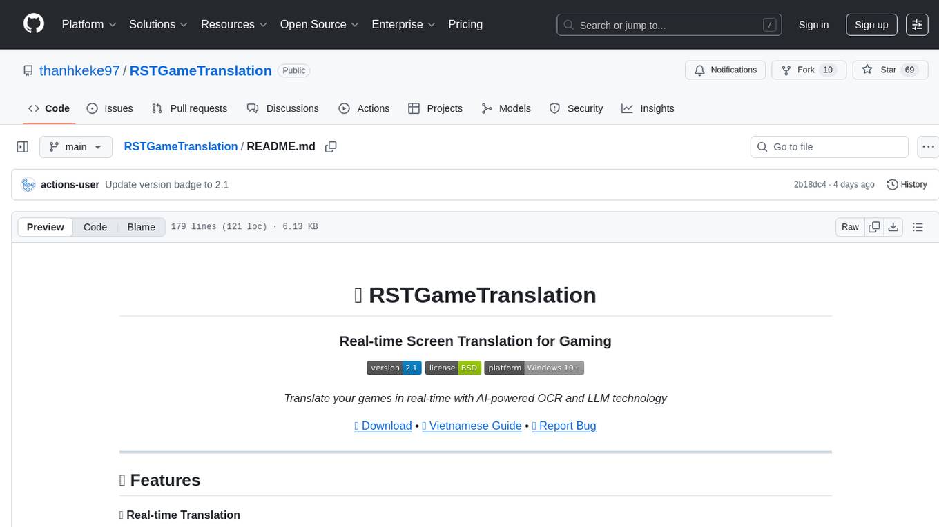 RSTGameTranslation Screenshot