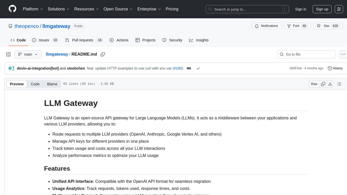 llmgateway Screenshot