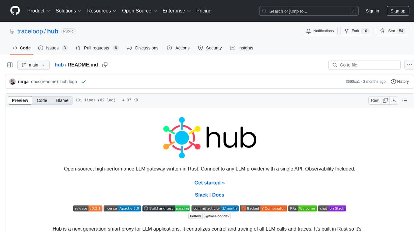 hub Screenshot