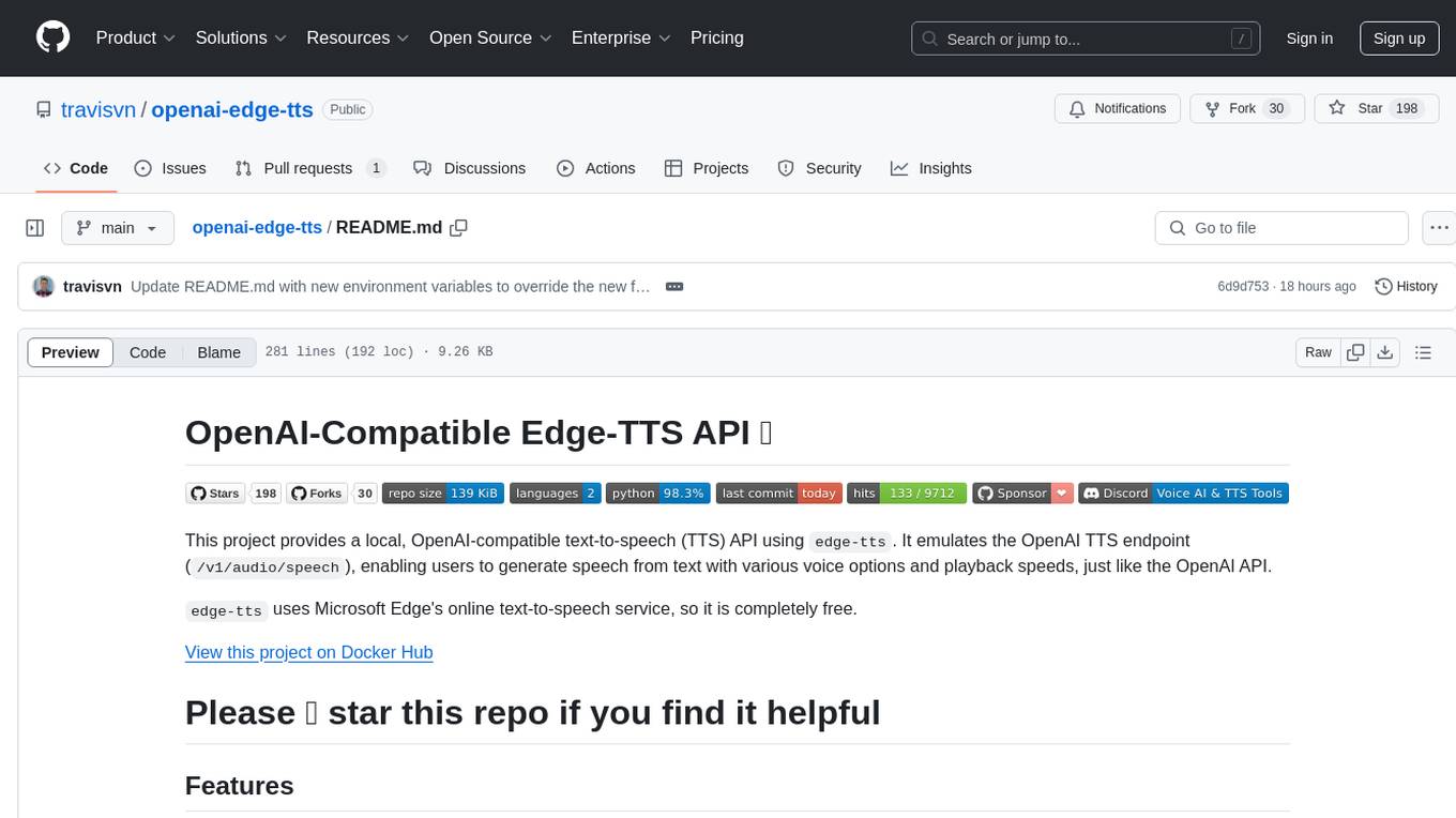 openai-edge-tts Screenshot