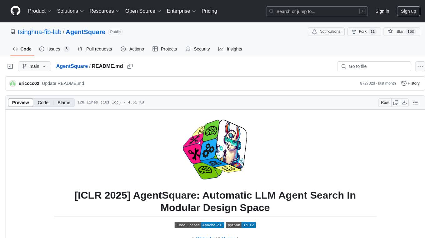 AgentSquare Screenshot