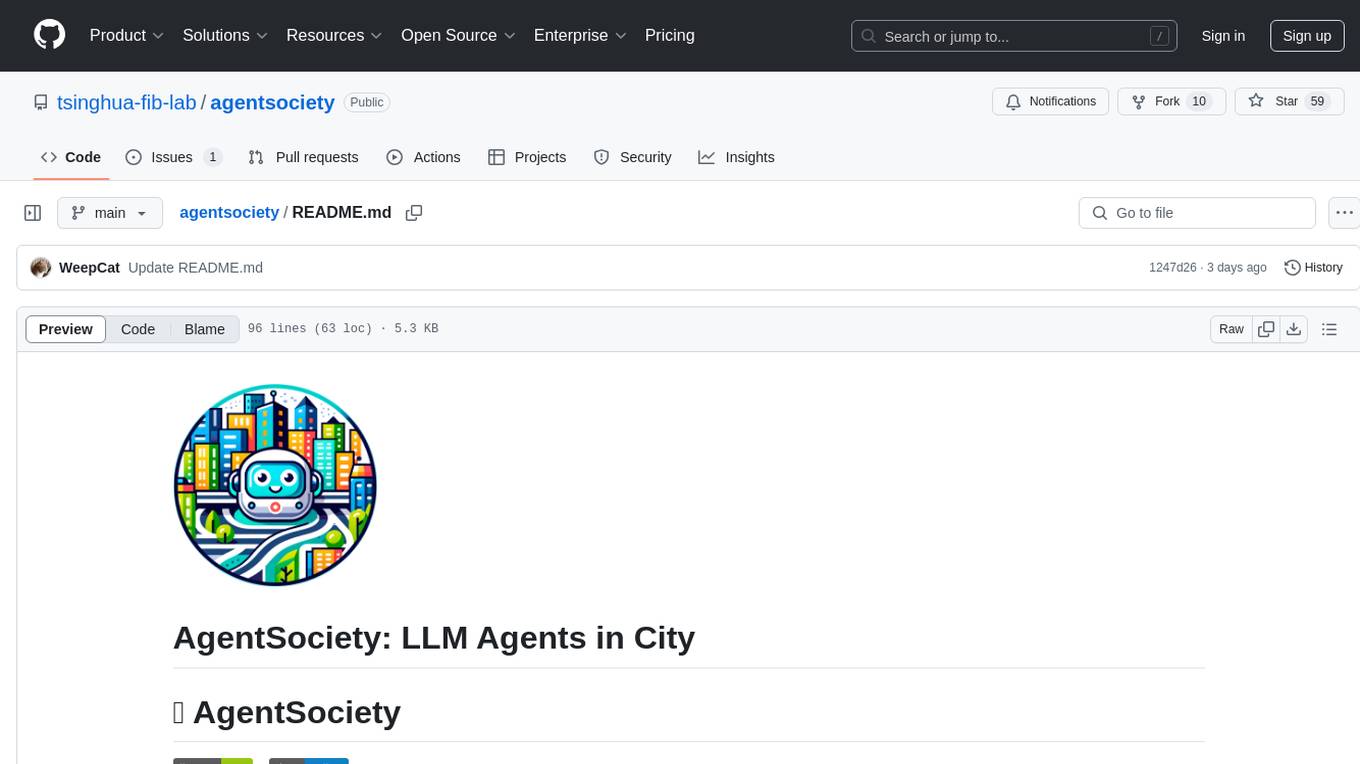 agentsociety Screenshot
