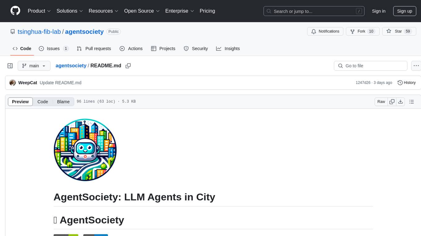 agentsociety Screenshot