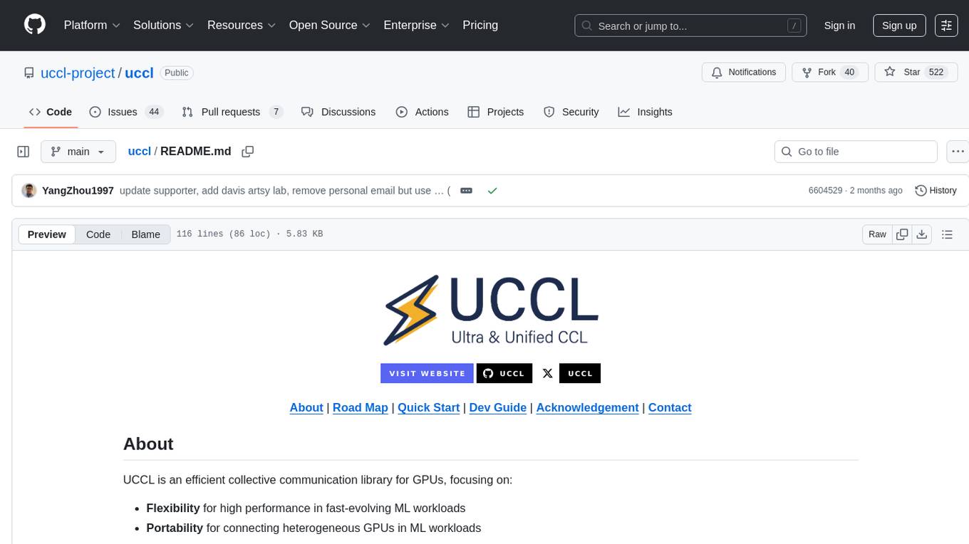 uccl Screenshot