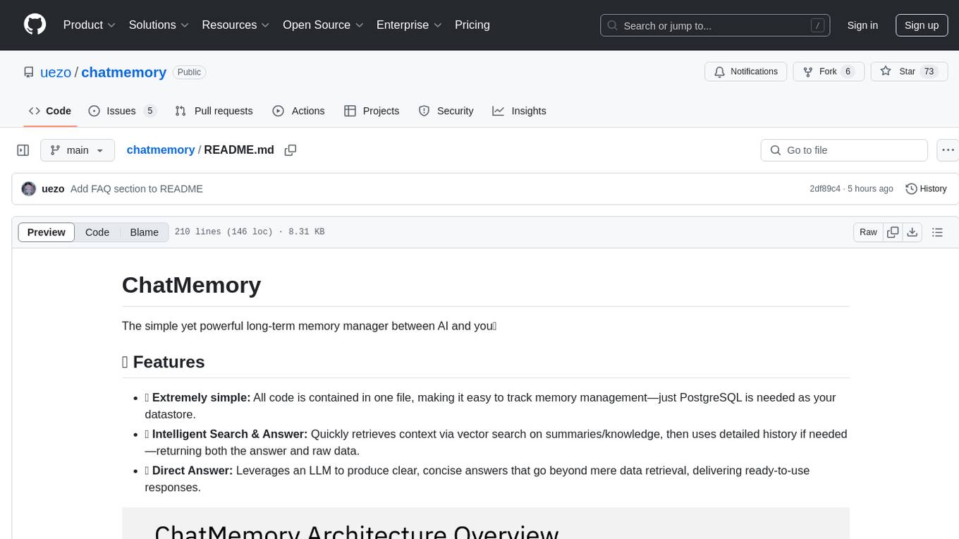 chatmemory Screenshot