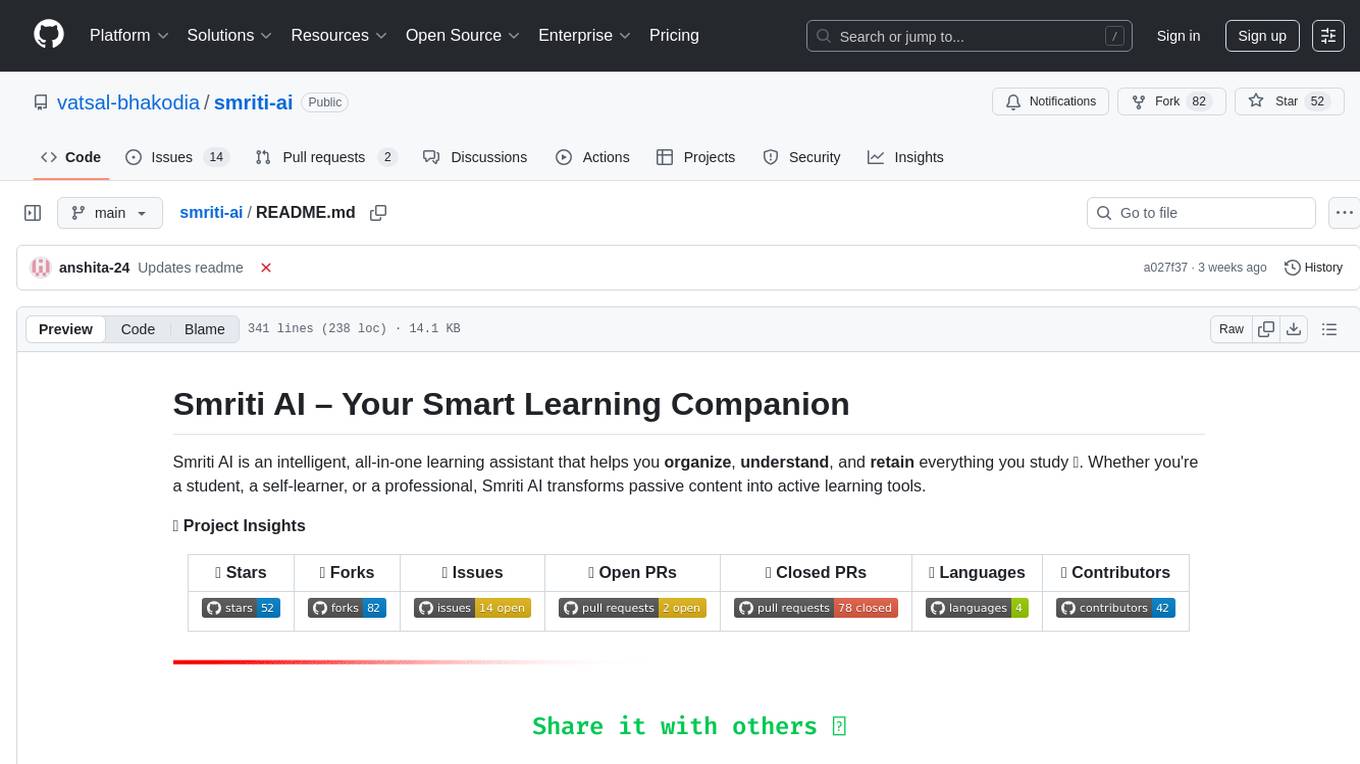 smriti-ai Screenshot