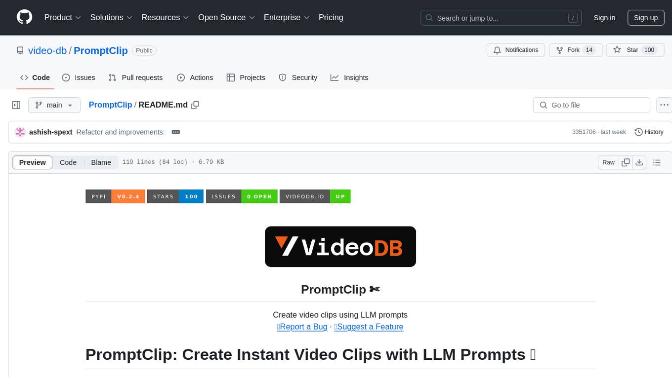 PromptClip Screenshot