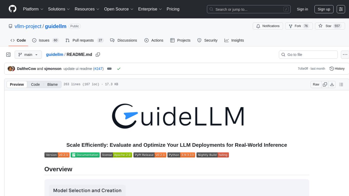 guidellm Screenshot