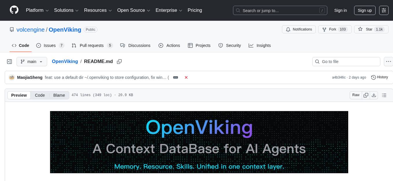 OpenViking Screenshot